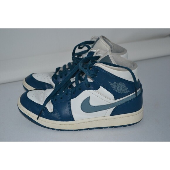 Air Jordan 1 Mid Women's Shoes Size 8.5 WMN Sky J French Blue BQ6472-414 Sneaker - Picture 3 of 12